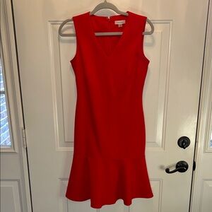 Calvin Klein Vivid Red Mini Dress